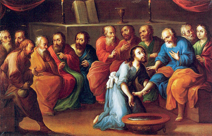 Christ Washing the Feet of the Disciples